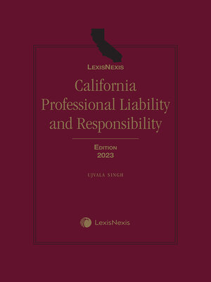 cover image of California Professional Liability & Responsibility